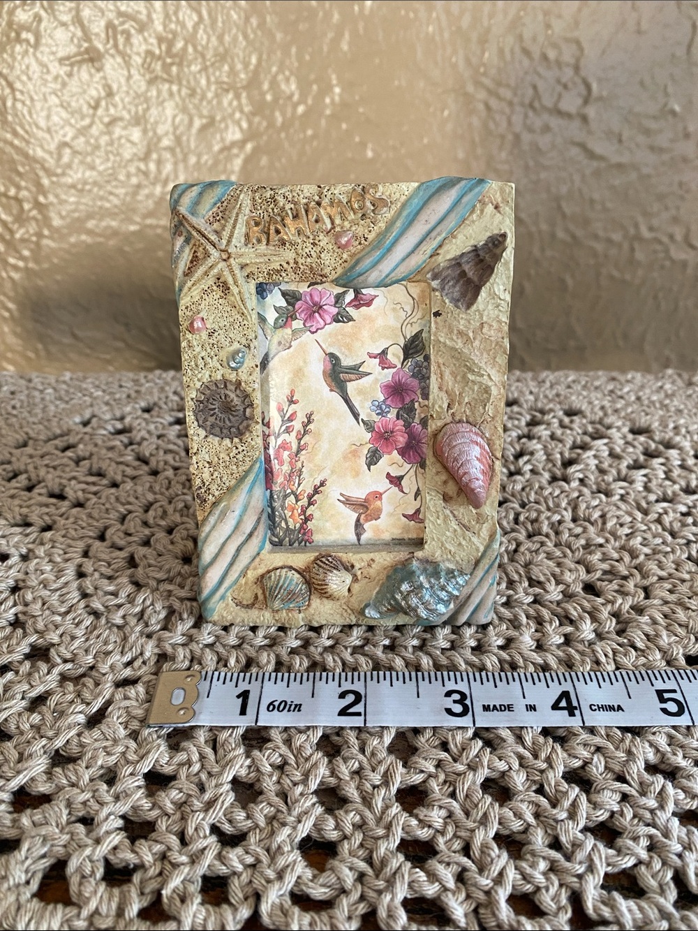 🐚🪸Vintage🪸🐚Bahama’s Frame - Picture 7 of 9